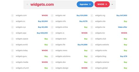 19 awesome domain name generators for your next website idea .